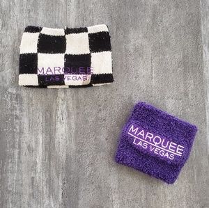 Black Purple Marquee Kaskade Sweatband
